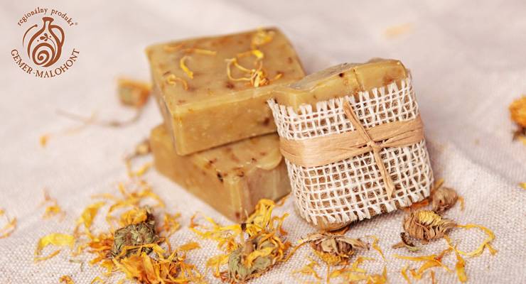 Nechtíkové mydlo s kozím mliekom Nechtíkové mydlo s kozím mliekom