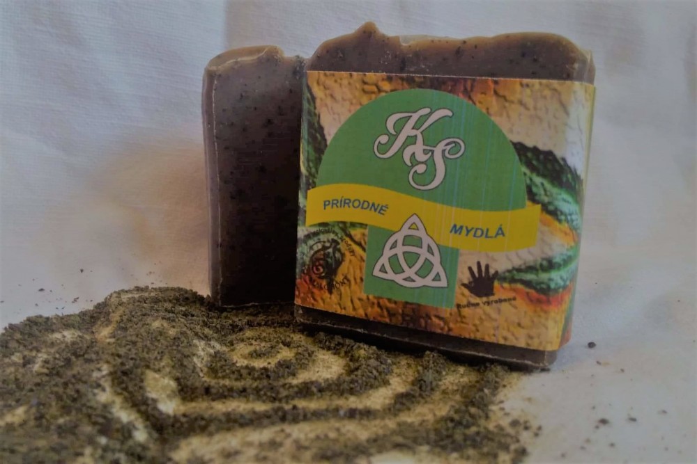 Konopné peelingové mydlo