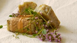 Pr�rodn� mydlo s materinou d��kou a pepermintom Svie�i d��ok