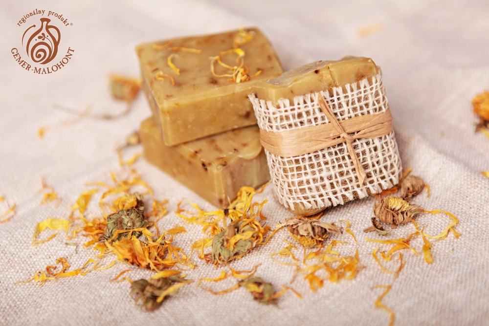 Nechtíkové mydlo s kozím mliekom