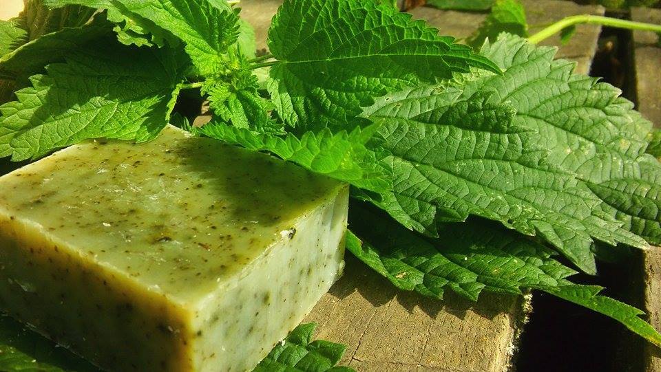 Žihľavový pevný mydlový šampón